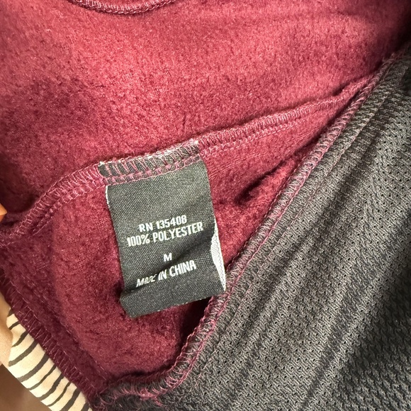 Hooey Girls M Full Zip Up Lightweight Ski Winter Sport Warm Cozy Fleece Jacket - Picture 12 of 16